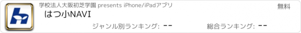 おすすめアプリ はつ小NAVI