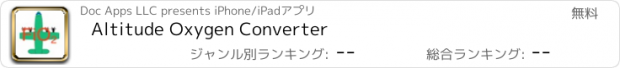 おすすめアプリ Altitude Oxygen Converter