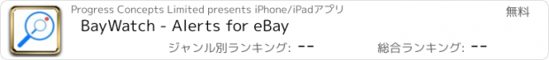 おすすめアプリ BayWatch - Alerts for eBay