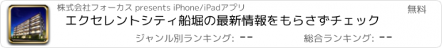 おすすめアプリ エクセレントシティ船堀の最新情報をもらさずチェック