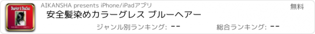 おすすめアプリ 安全髪染めカラーグレス ブルーヘアー