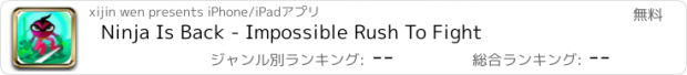 おすすめアプリ Ninja Is Back - Impossible Rush To Fight