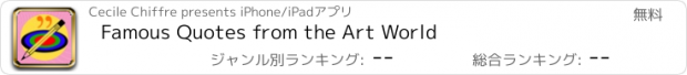 おすすめアプリ Famous Quotes from the Art World