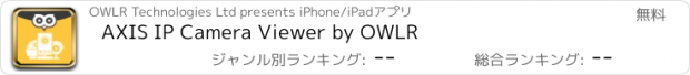 おすすめアプリ AXIS IP Camera Viewer by OWLR