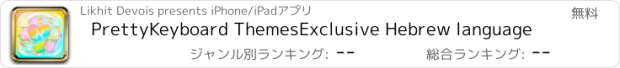 おすすめアプリ PrettyKeyboard ThemesExclusive Hebrew language