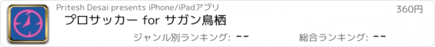 おすすめアプリ プロサッカー for サガン鳥栖