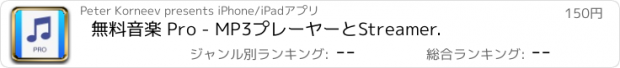 おすすめアプリ 無料音楽 Pro - MP3プレーヤーとStreamer.