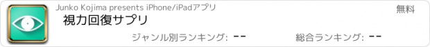 おすすめアプリ 視力回復サプリ