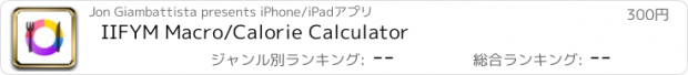 おすすめアプリ IIFYM Macro/Calorie Calculator