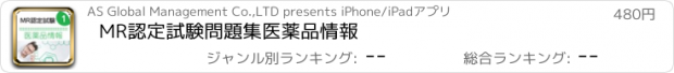 おすすめアプリ MR認定試験問題集　医薬品情報