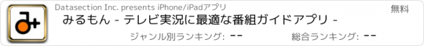おすすめアプリ みるもん - テレビ実況に最適な番組ガイドアプリ -