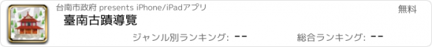 おすすめアプリ 臺南古蹟導覽