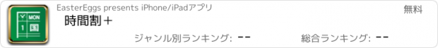 おすすめアプリ 時間割＋