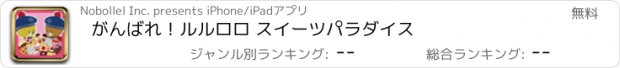 おすすめアプリ がんばれ！ルルロロ スイーツパラダイス