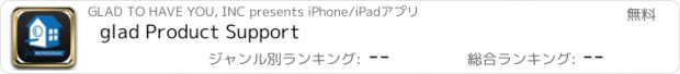 おすすめアプリ glad Product Support