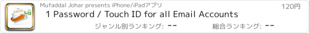 おすすめアプリ 1 Password / Touch ID for all Email Accounts