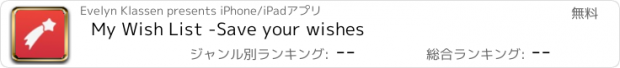 おすすめアプリ My Wish List -Save your wishes