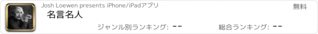 おすすめアプリ 名言名人