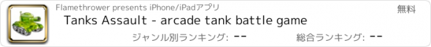 おすすめアプリ Tanks Assault - arcade tank battle game