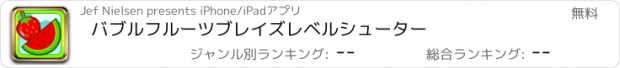 おすすめアプリ バブルフルーツブレイズレベルシューター