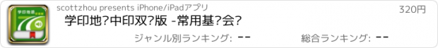 おすすめアプリ 学印地语中印双语版 -常用基础会话