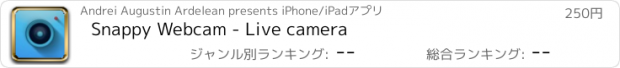 おすすめアプリ Snappy Webcam - Live camera