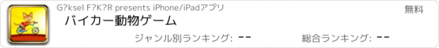 おすすめアプリ バイカー動物ゲーム