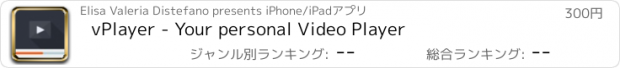 おすすめアプリ vPlayer - Your personal Video Player