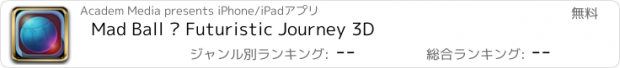 おすすめアプリ Mad Ball – Futuristic Journey 3D